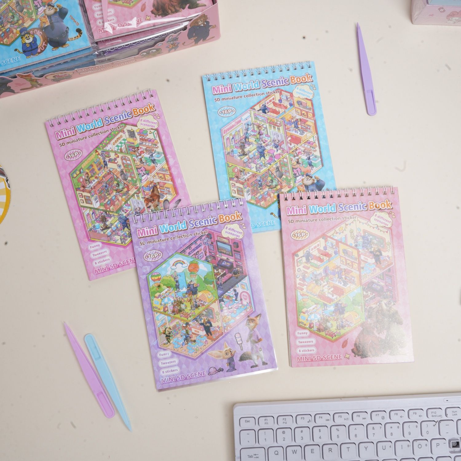  HOT Zootopia2 Mini World Sce - Cosplay Prop Book のレビューと価格