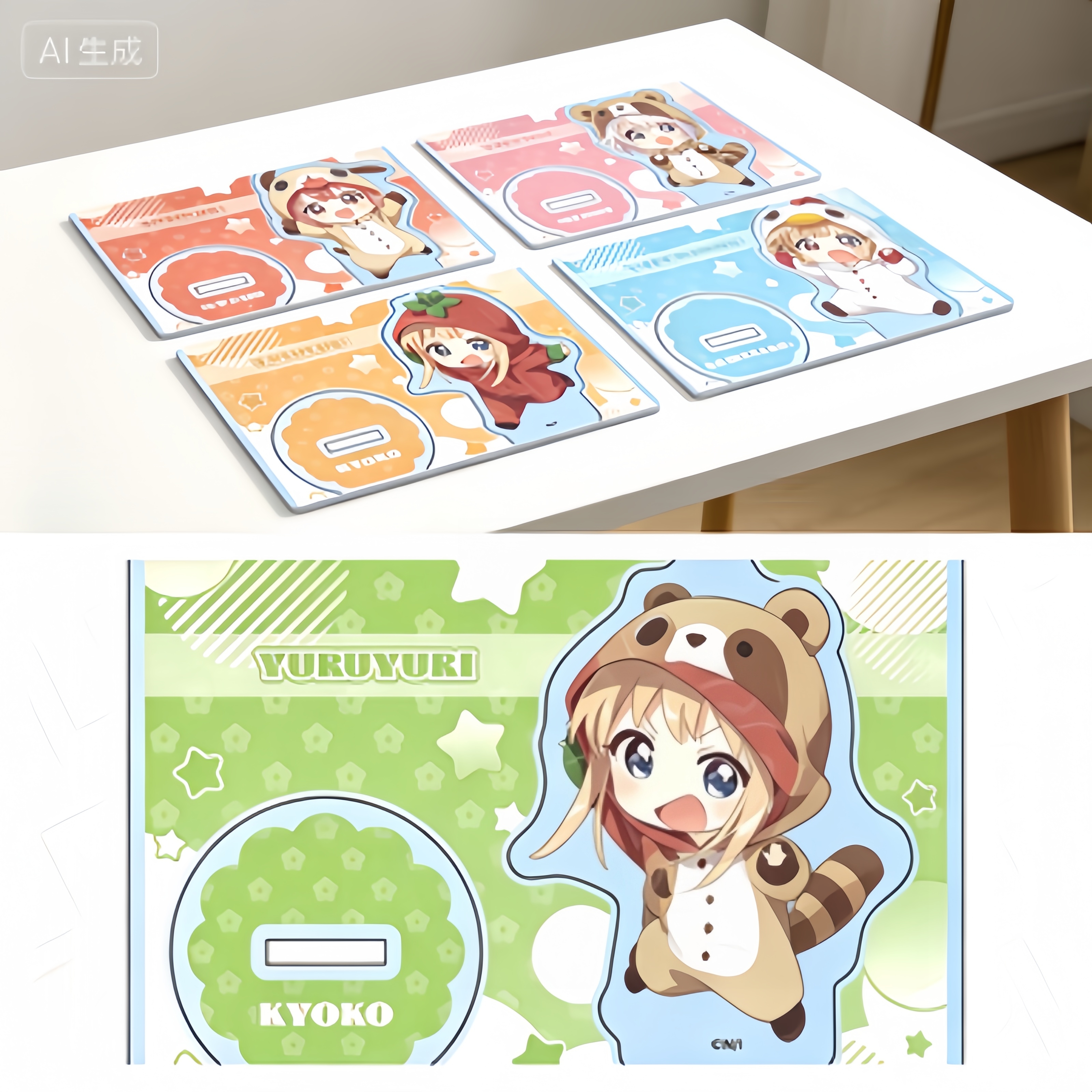 Wholesale Anime YuruYuri Acryl - Cosplay Prop Painting のレビューと価格