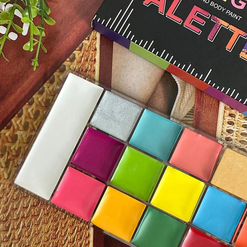 20 Colors Face Body Oil Painti - Cosplay Prop Paint のレビューと価格