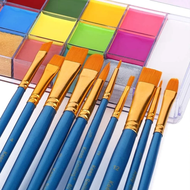 20 Colors Face Body Oil Painti - Cosplay Prop Paint のレビューと価格