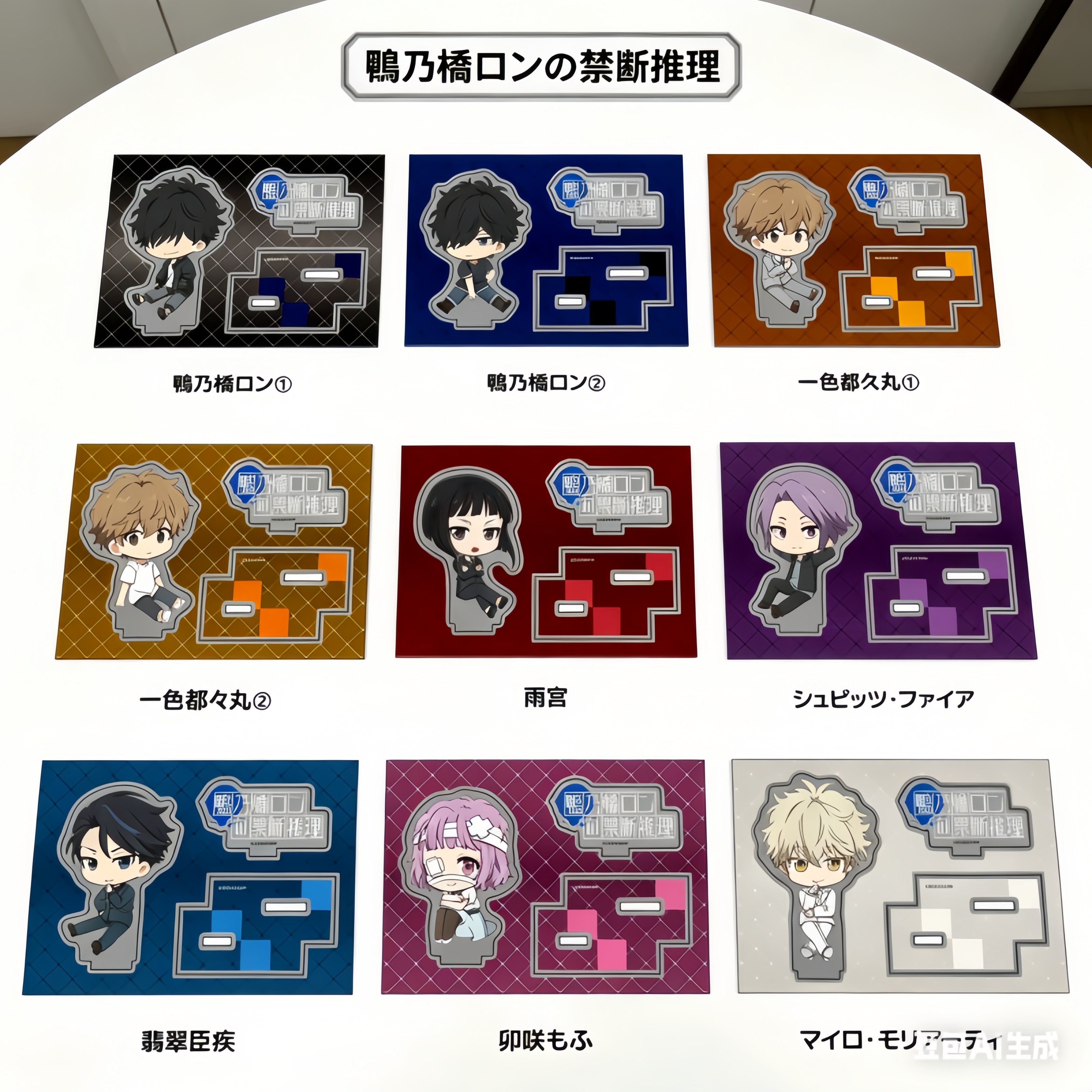 Anime Ron Kamonohashi 10cm Acr - Cosplay Prop Painting のレビューと価格