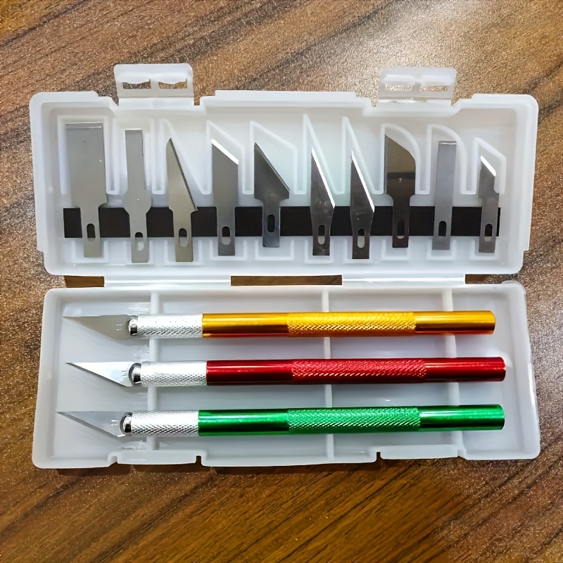 13pcs Aluminum Alloy Engraving - Craft Knife Set のレビューと価格