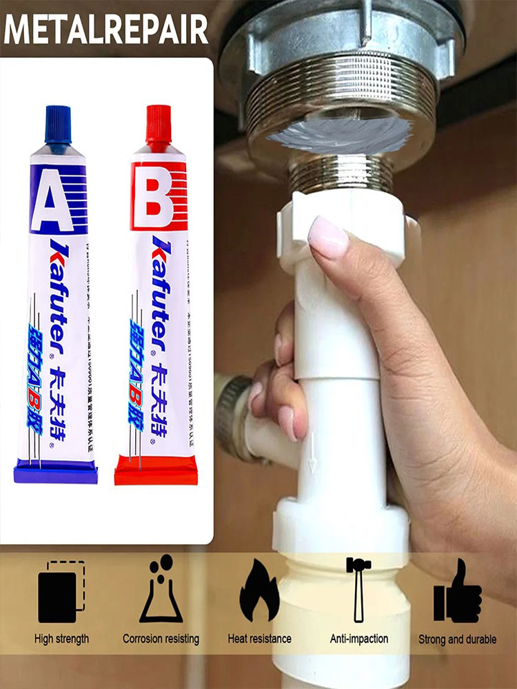 2PCS A+B Epoxy Resin Contact A - Contact Cement Glue のレビューと価格