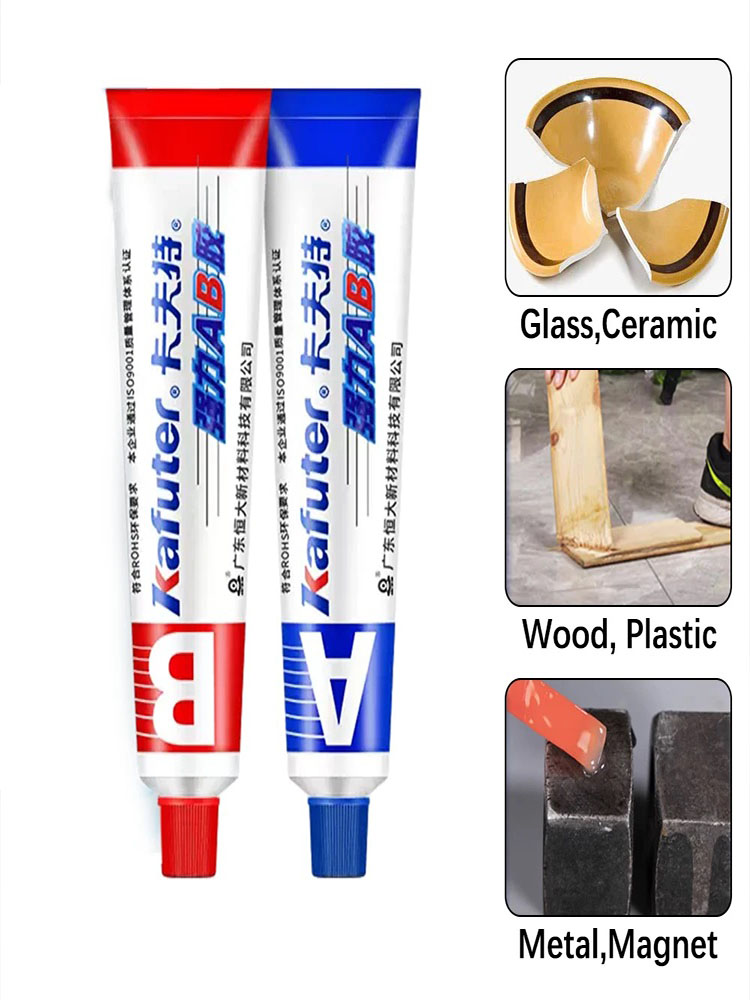 2PCS A+B Epoxy Resin Contact A - Contact Cement Glue のレビューと価格