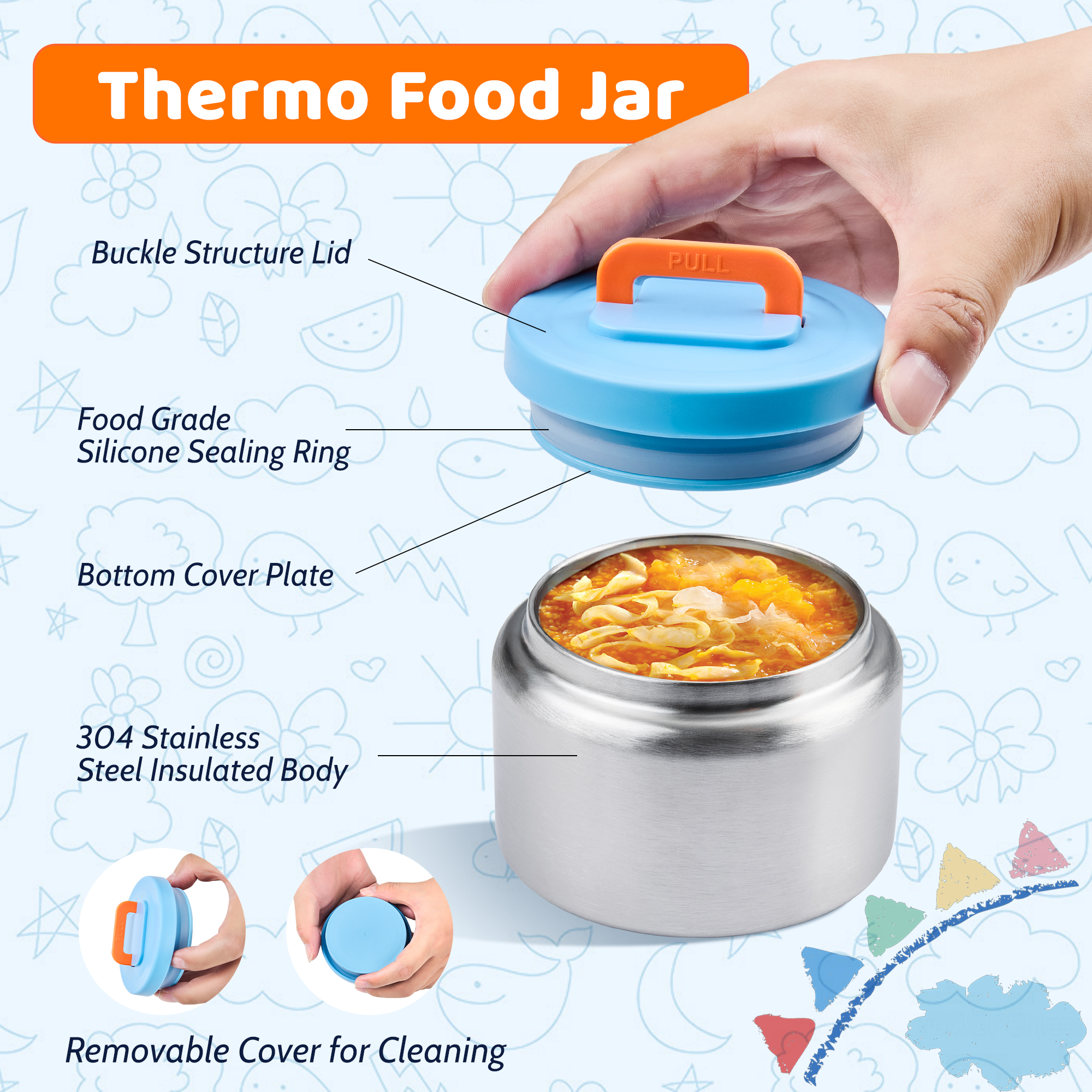 Bento Lunch Box for Kids with  - Worbla Thermoplastic のレビューと価格