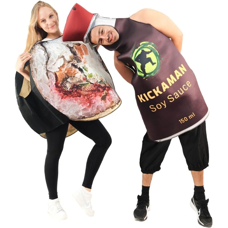 2pcs/set Sushi Soy Sauce Combi - Cosplay Prop Business のレビューと価格