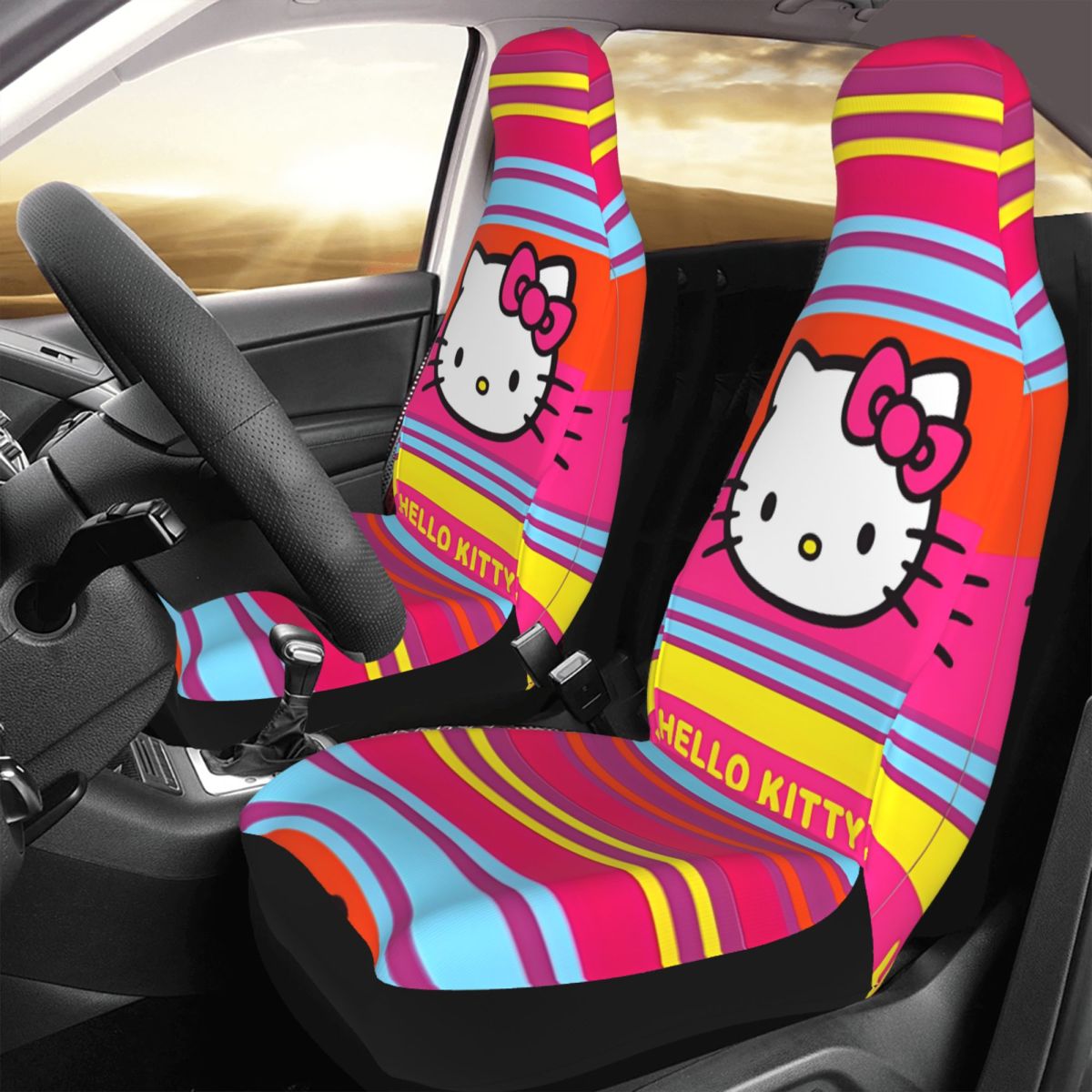 Hello Kitty Stripe Pattern Uni - Free Cosplay Prop Patterns のレビューと価格