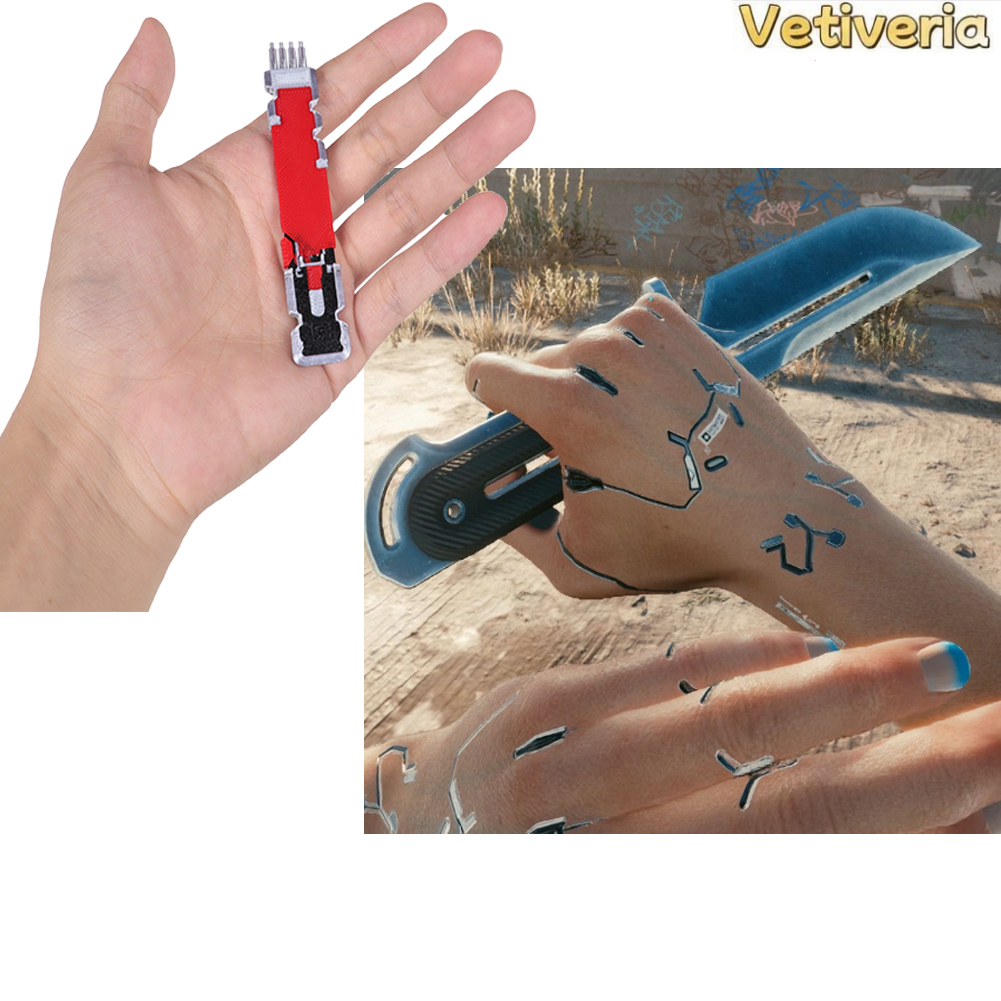 Adult Game 2077 V Chip Props C - Cosplay Prop Knife のレビューと価格